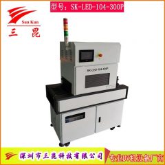 胶水油墨秒干UVLED汞灯组合365/395nm双波段UV固化设备